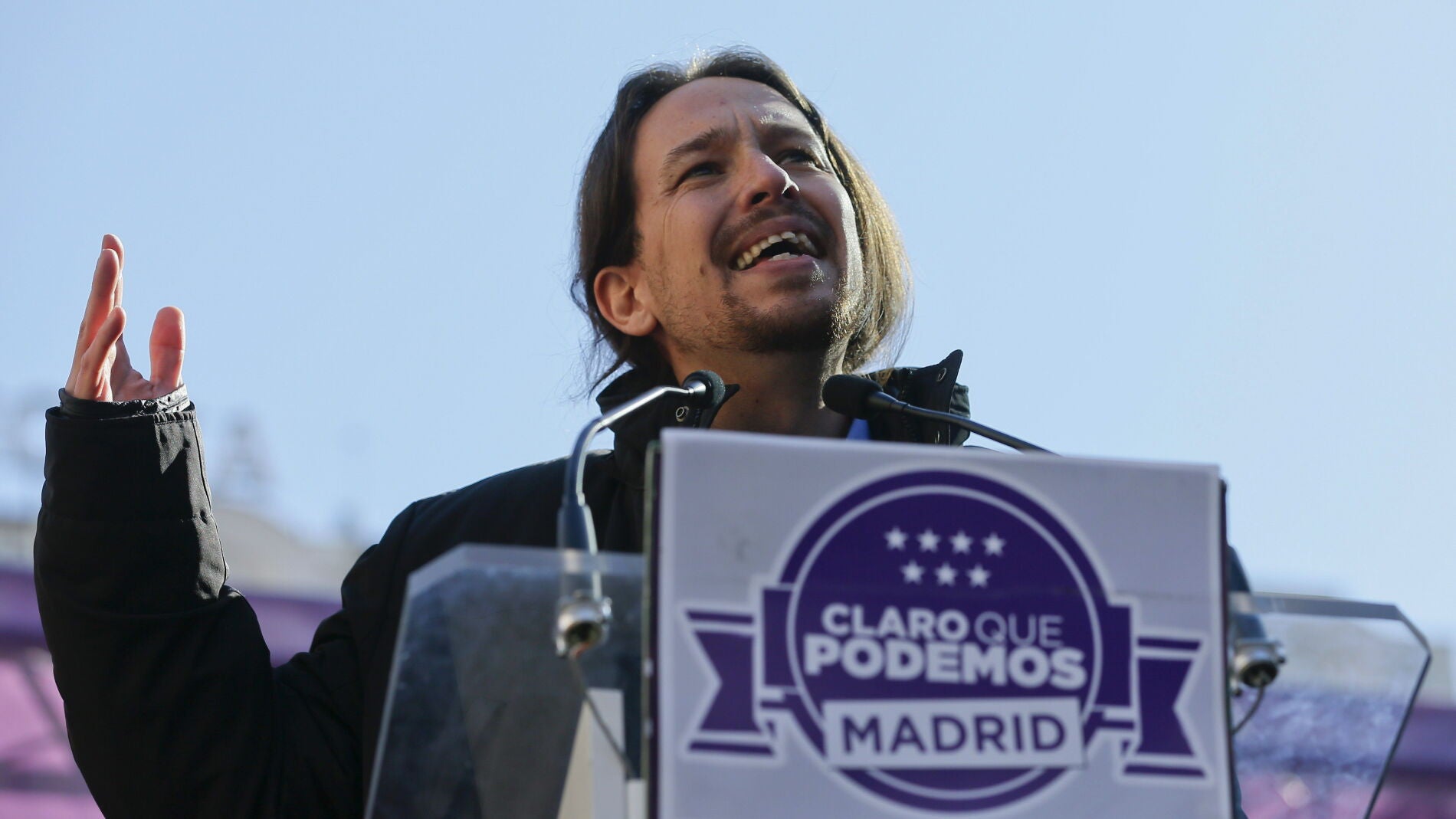 Pablo Iglesias: "Las encuestas demuestran que David puede ganar a Goliad"