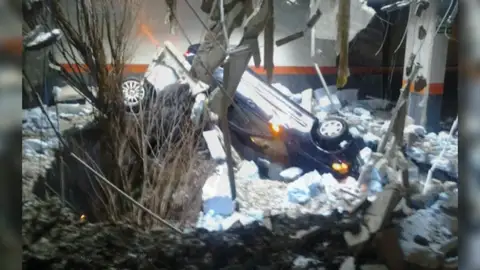 Socavón en Pamplona Socavón en Pamplona