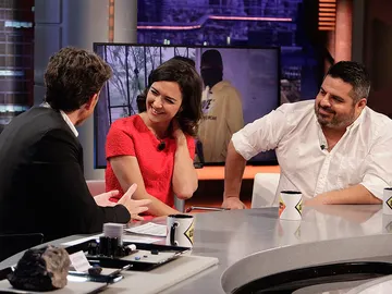 Alejandra Andrade y Jalis de la Serna en El Hormiguero 3.0 Alejandra Andrade y Jalis de la Serna en El Hormiguero 3.0