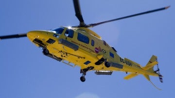 Helicoptero de los Servicios de Urgencias Canarios