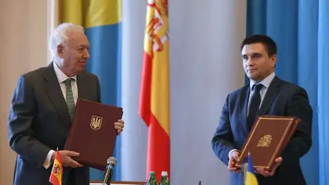 Margallo en Ucrania Margallo en Ucrania