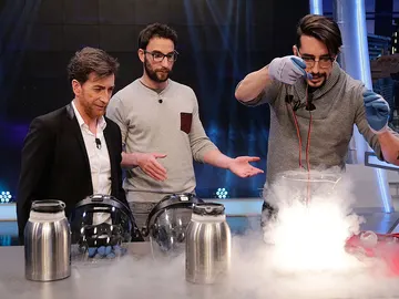 Pablo Motos, Dani Rovira y Marron en El Hormiguero 3.0 Pablo Motos, Dani Rovira y Marron en El Hormiguero 3.0