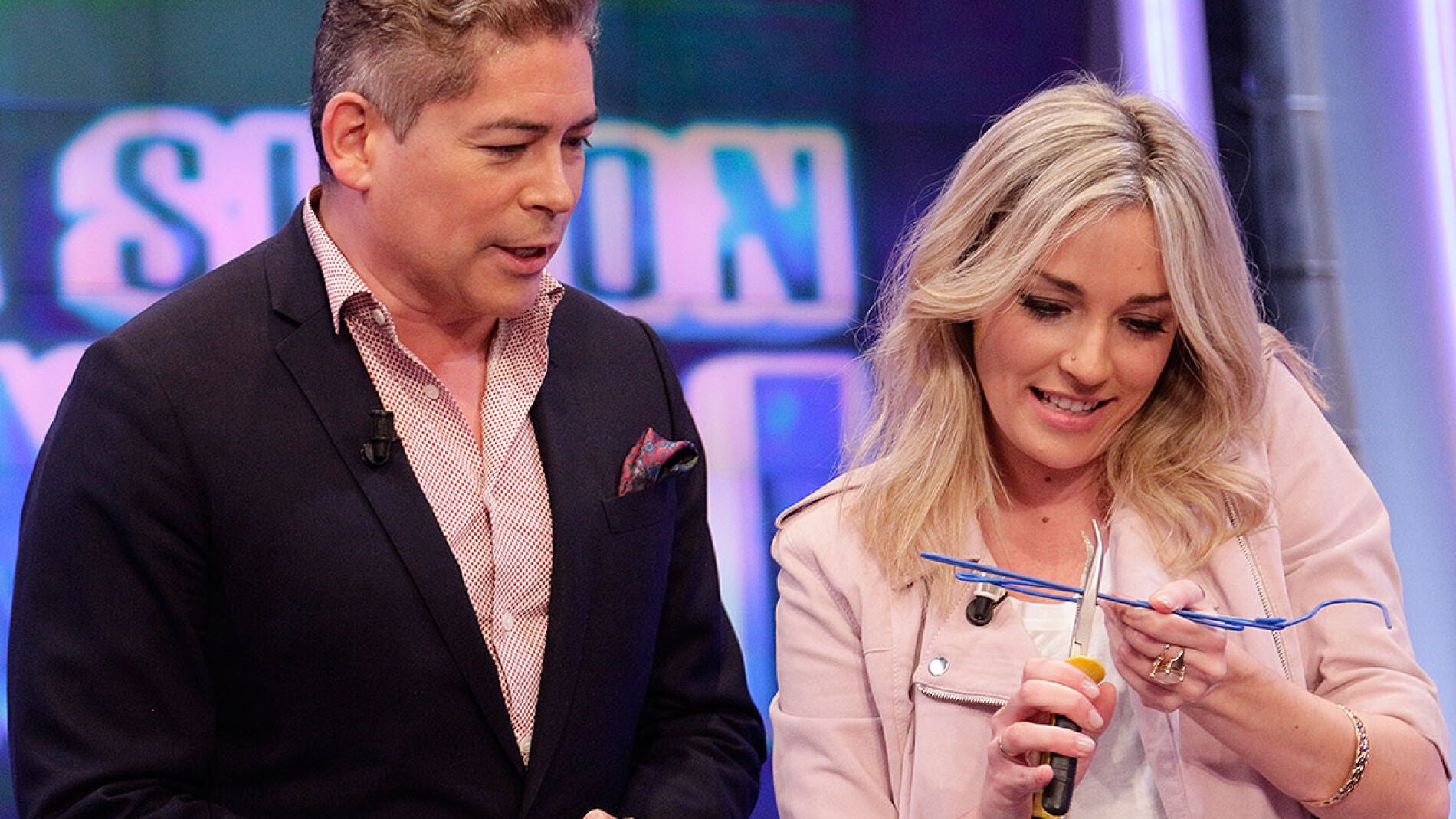 Boris Izaguirre y Anna Simon en El Hormiguero 3.0