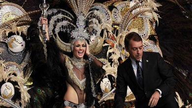 Tenerife ya tiene reina del Carnaval, Adtemexi Cruz con la fantasía 'Aúrea'