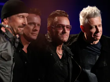 La banda irlandesa de rock U2 La banda irlandesa de rock U2