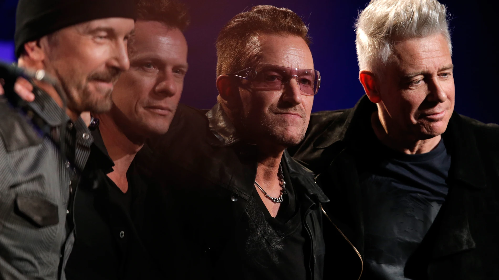 La banda irlandesa de rock U2 La banda irlandesa de rock U2