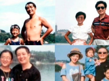 Padre e hija a través de los años