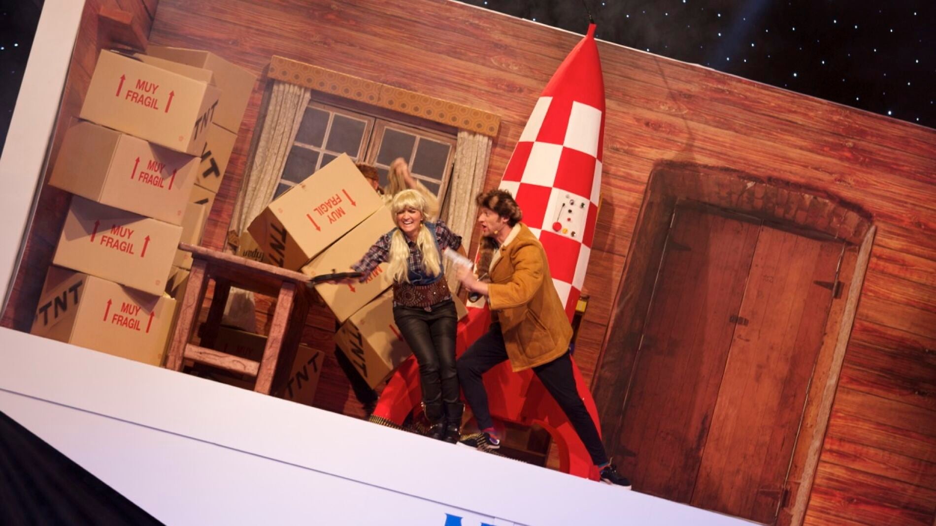 Teatro de pendiente - El equipo A