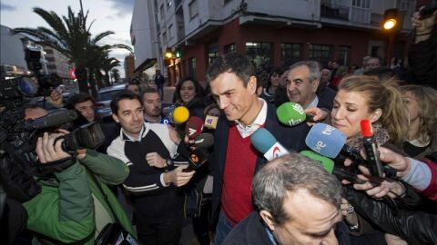 El secretario general del PSOE, Pedro S&aacute;nchez