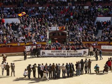 Manifestación a favor de la tauromaquia