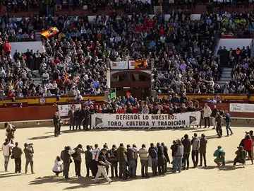 Manifestación a favor de la tauromaquia Manifestación a favor de la tauromaquia