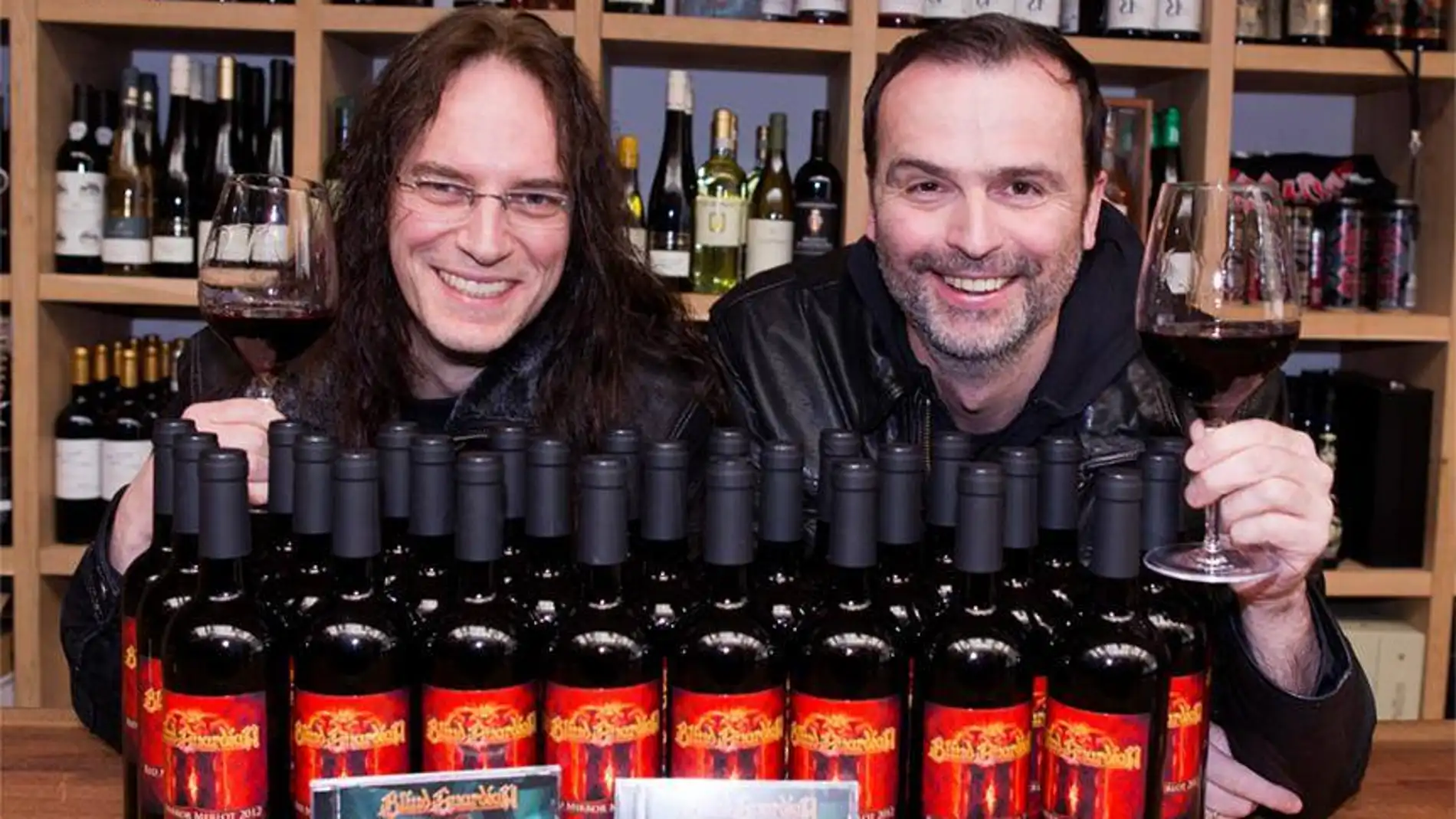 Blind Guardian, con su vino.