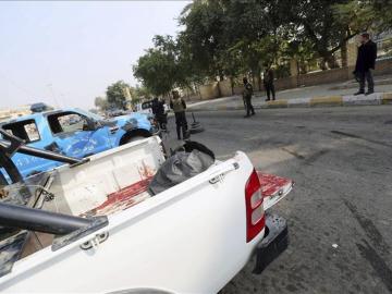 Policías iraquíes refuerzan la seguridad