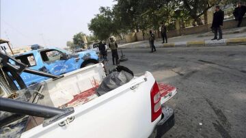 Policías iraquíes refuerzan la seguridad