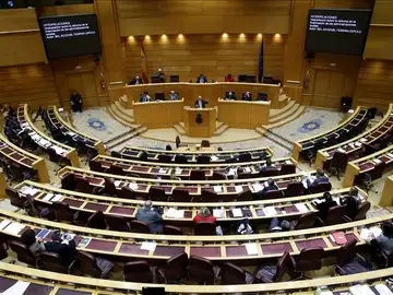 Imagen del pleno del Senado Imagen del pleno del Senado
