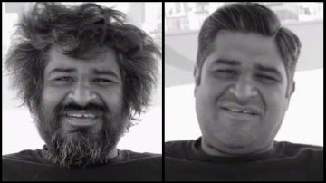 El antes y después de un mendigo