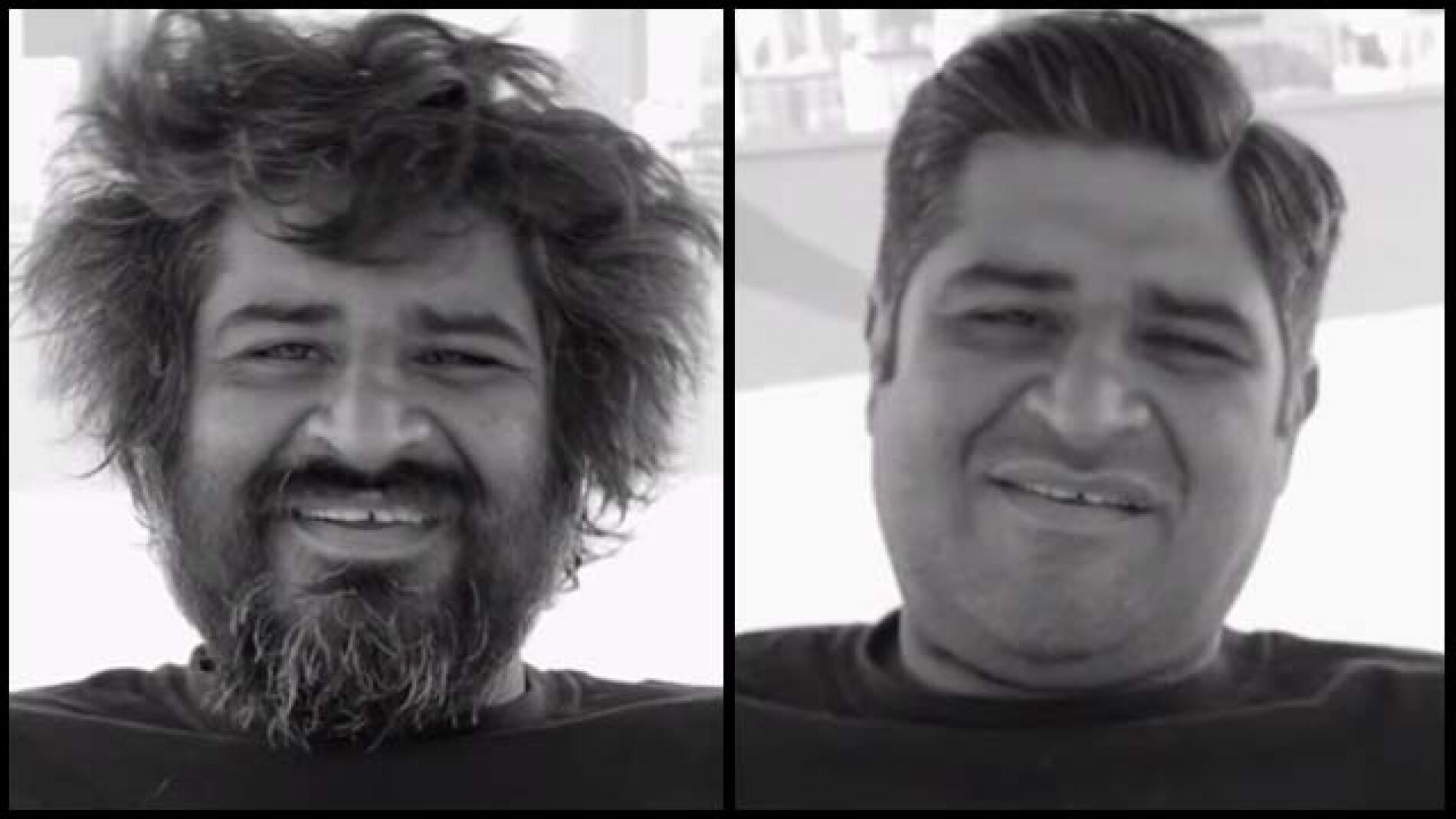 El antes y despu&eacute;s de un mendigo