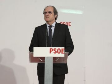 El candidato del PSM a la Comunidad de Madrid, Ángel Gabilondo