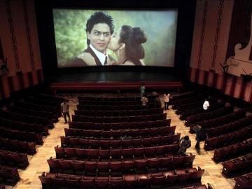 Sala de cine de Bombay en la que se proyecta 'DDLJ'