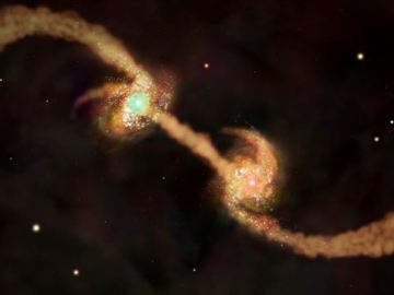 Imagen de una galaxia espiral