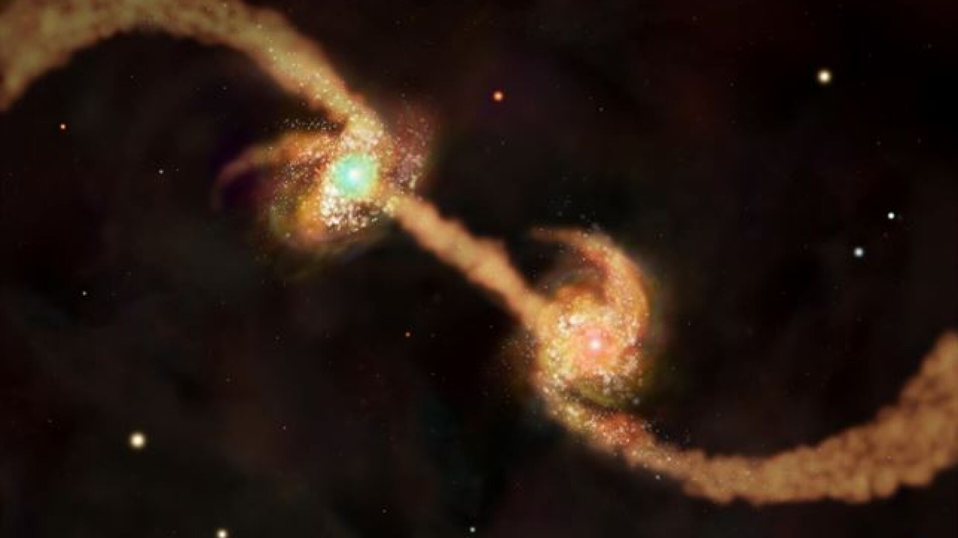 Imagen de una galaxia espiral