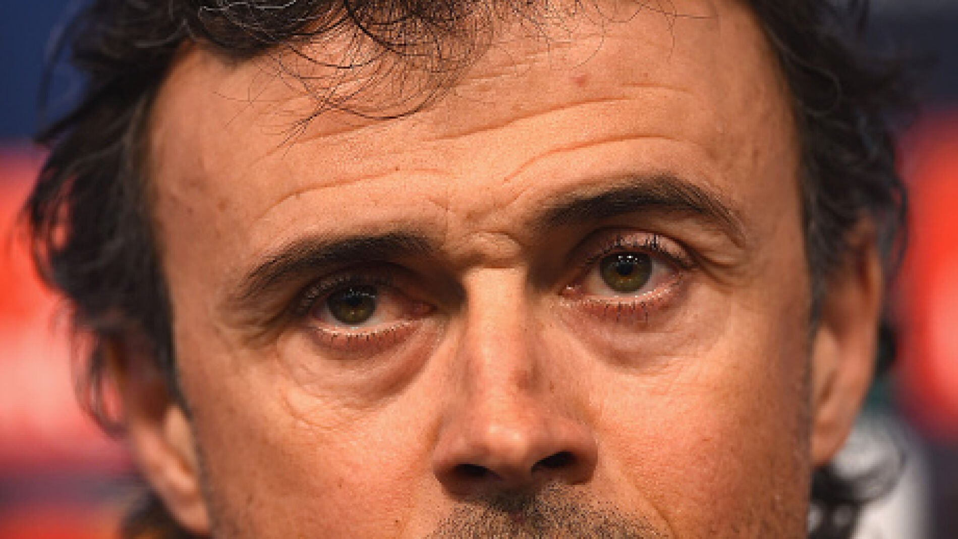 Luis Enrique, en la rueda de prensa previa a la ida ante el City
