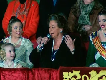 La alcaldesa de Valencia, Rita Barberá La alcaldesa de Valencia, Rita Barberá