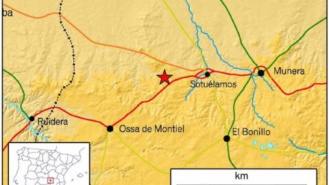 Un terremoto se deja sentir en el centro de la Pen&iacute;nsula, costa mediterr&aacute;nea y Andaluc&iacute;a