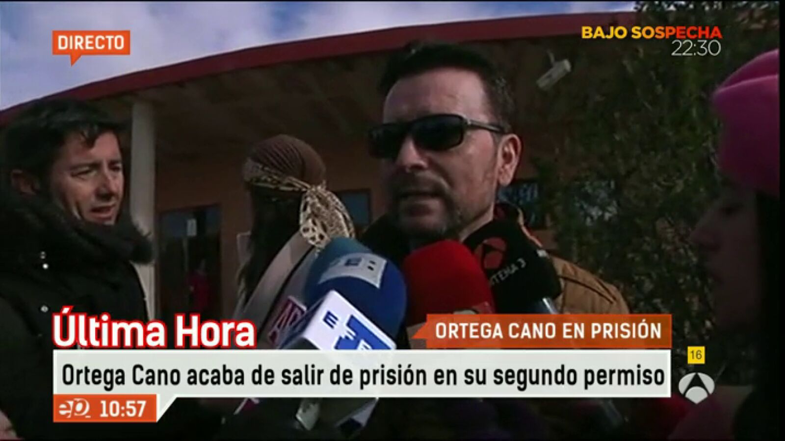 El torero Ortega Cano sale de la cárcel en su segundo permiso penitenciario