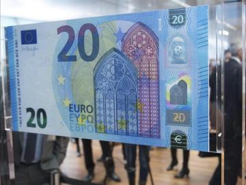 Imagen del nuevo billete de 20 euros