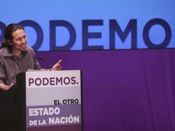 El secretario general de Podemos, Pablo Iglesias El secretario general de Podemos, Pablo Iglesias