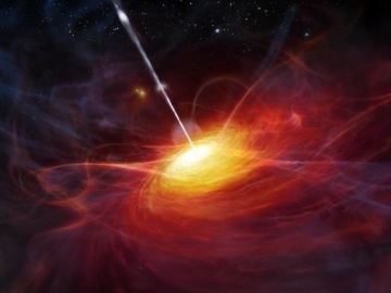 Un agujero negro de 12.000 millones de masas solares