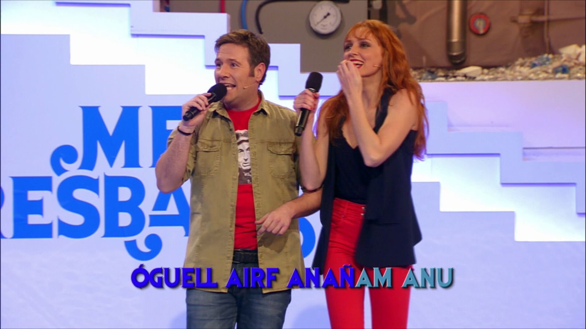 Carlos Latre y Cristina Casta&ntilde;ao en Me Resbala