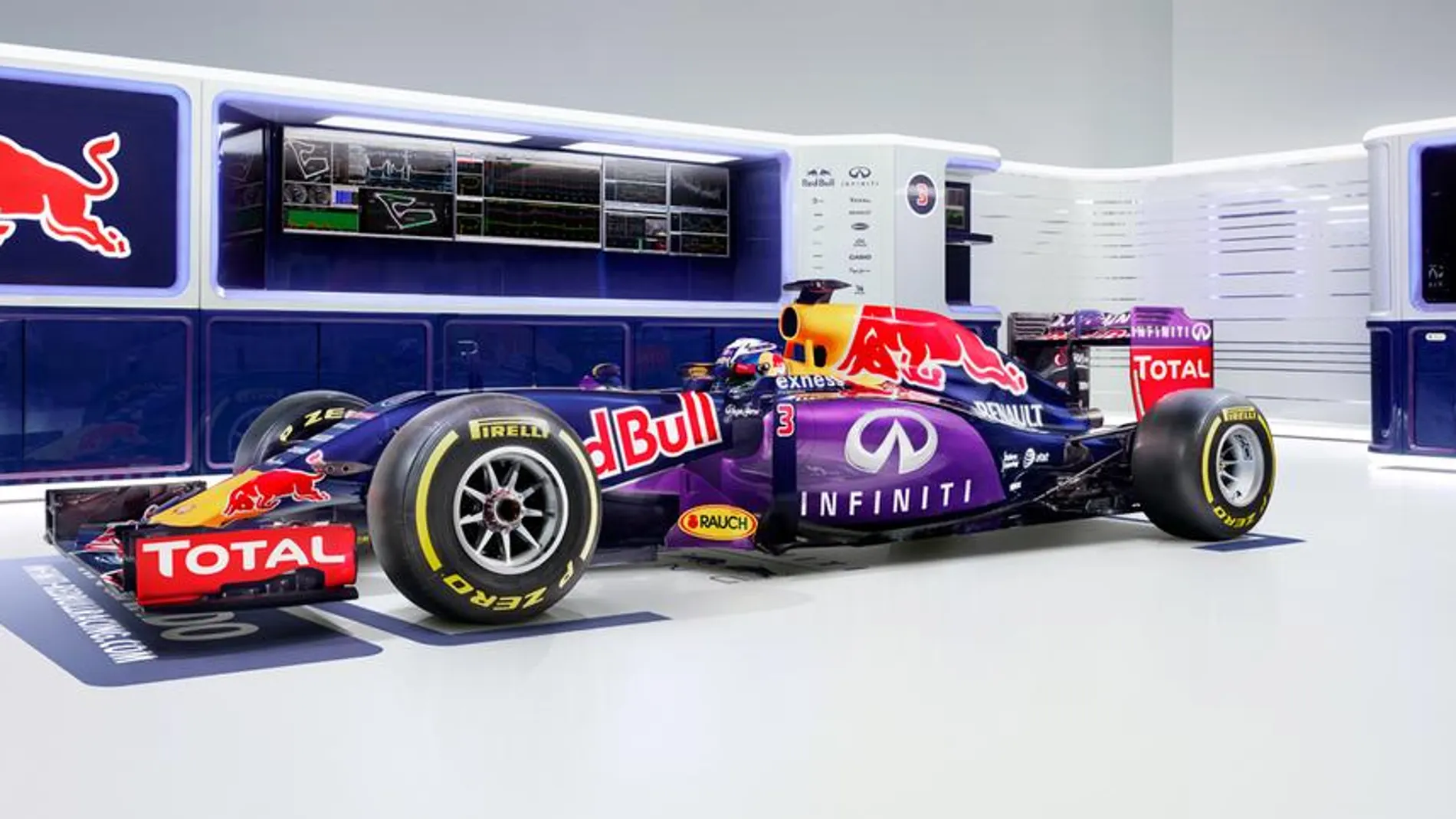 Así luce el Red Bull RB11 de esta temporada