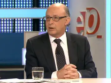 Cristóbal Montoro, en Espejo Público Cristóbal Montoro, en Espejo Público