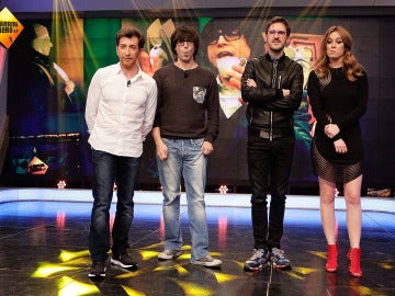 Pablo Motos, Luis Piedrahita, Julián López y Blanca Suárez en El Hormiguero 3.0