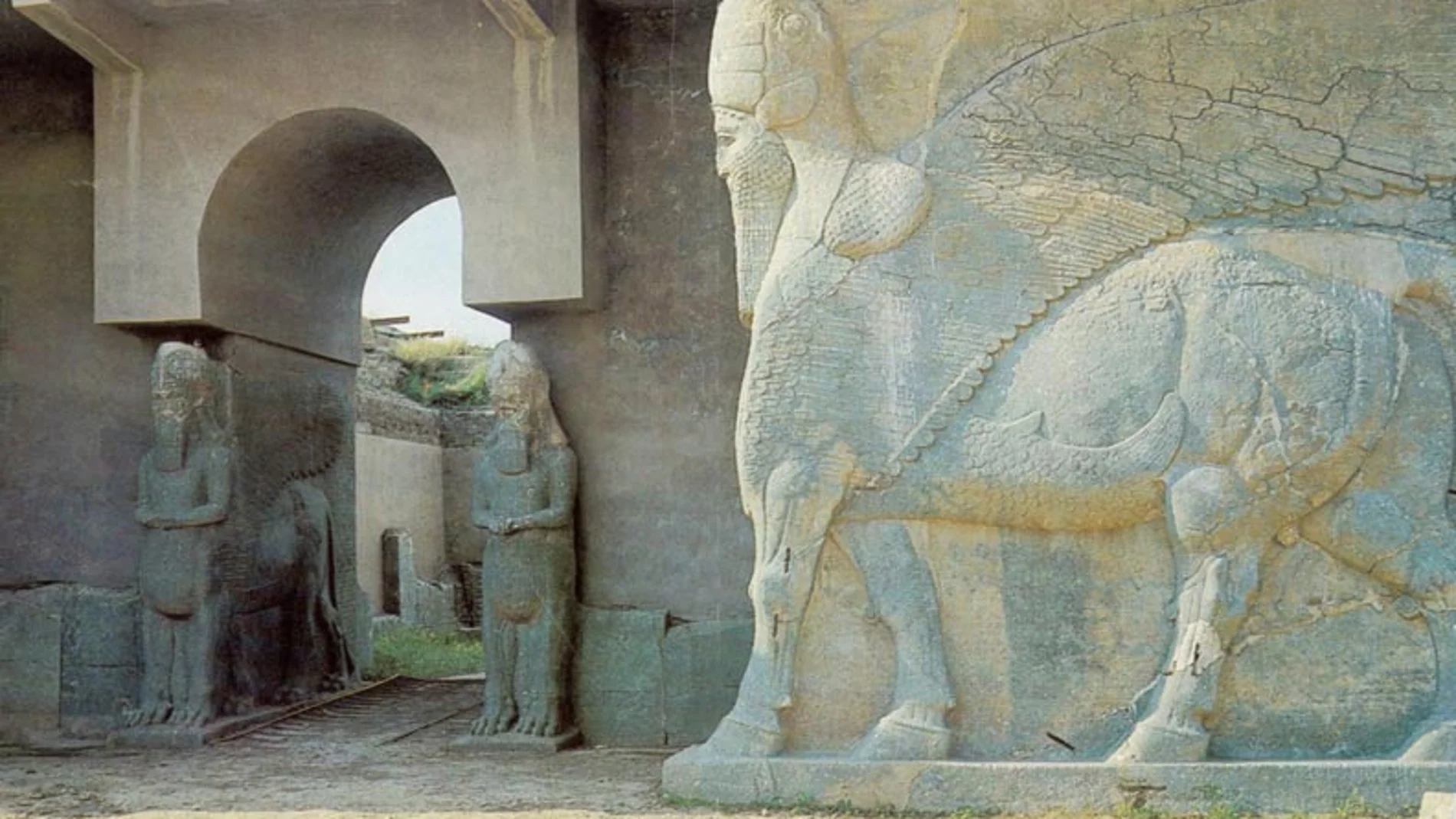Ruinas asirias en Namrud Ruinas asirias en Namrud