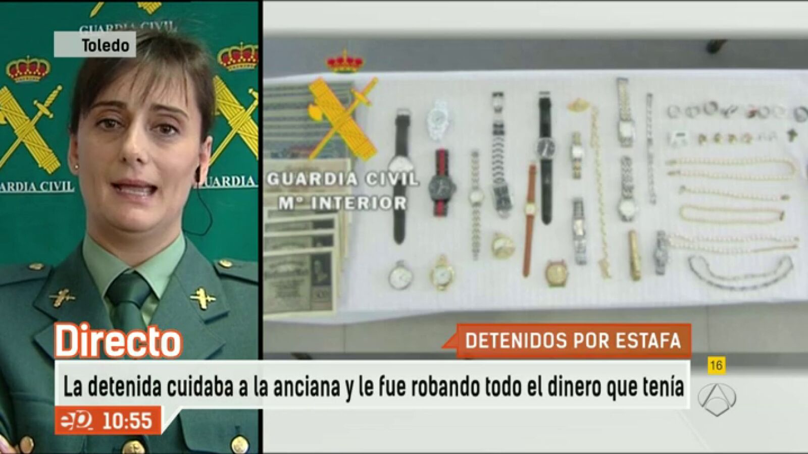 Tres detenidos por estafar a una anciana hasta dejarla en 