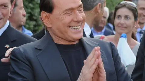El exprimer ministro italiano, Silvio Berlusconi El exprimer ministro italiano, Silvio Berlusconi