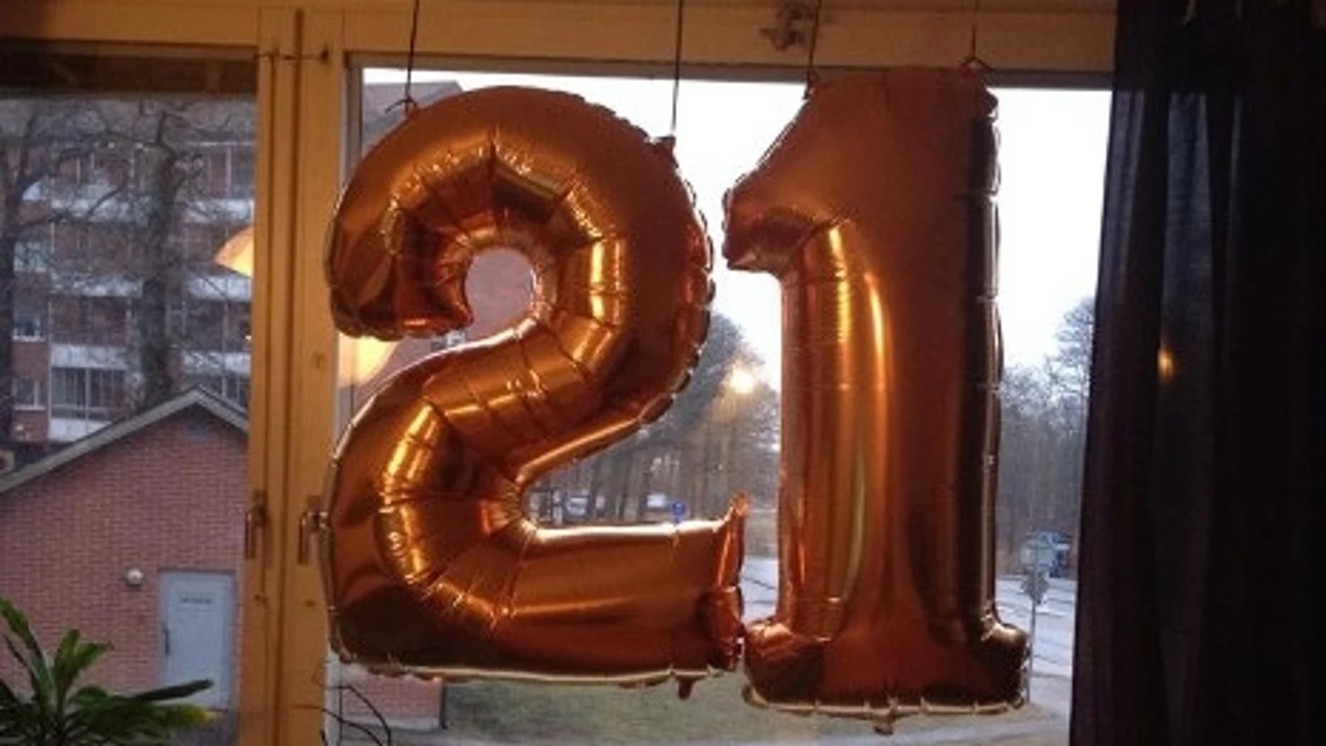 Globos del '21 cumpleaños' Globos del '21 cumpleaños'