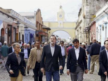 Rajoy, de visita oficial en Guatemala