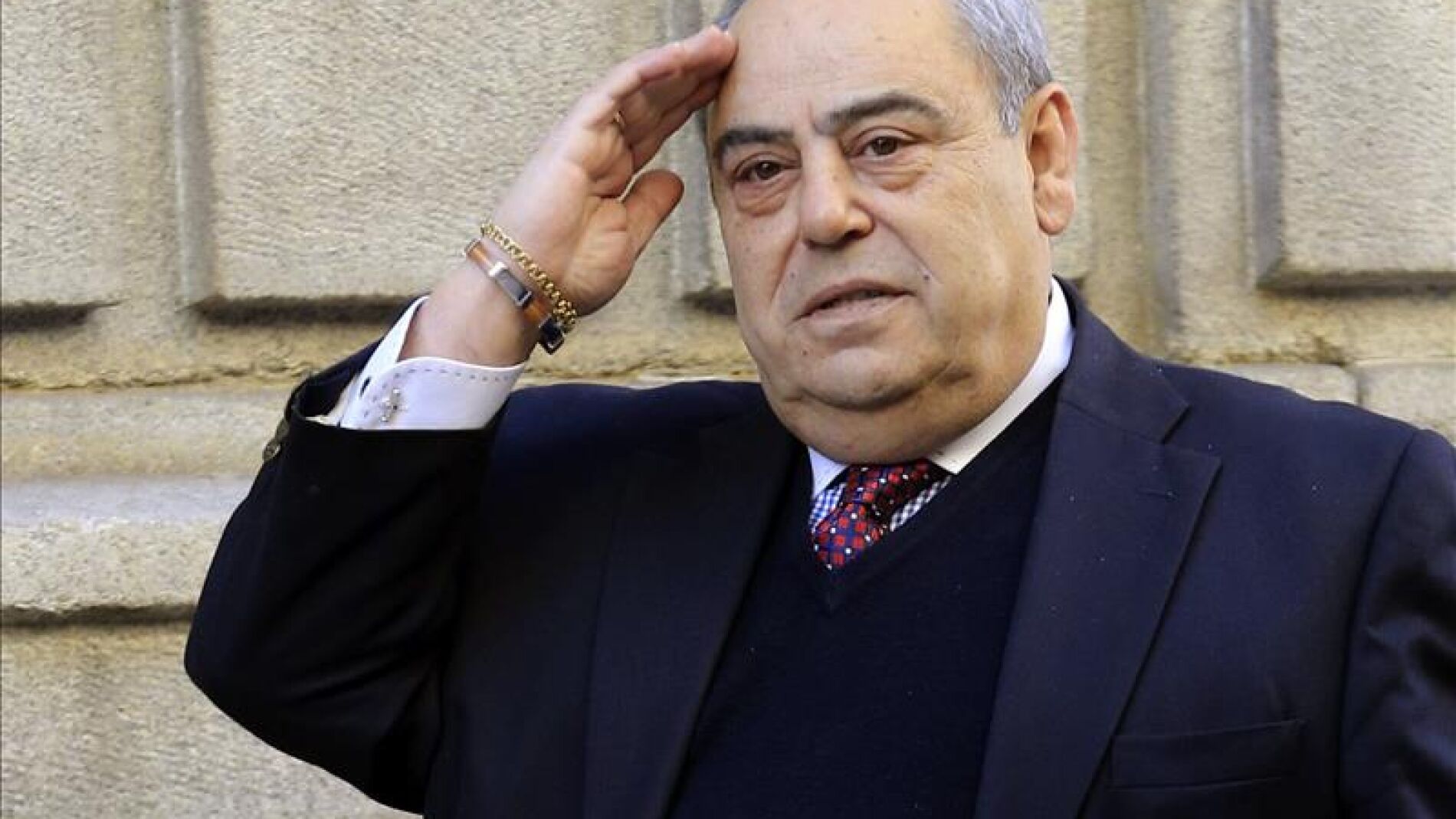 Miguel &Aacute;ngel Araujo a su llegada a la Audiencia Nacional para declarar como imputado.