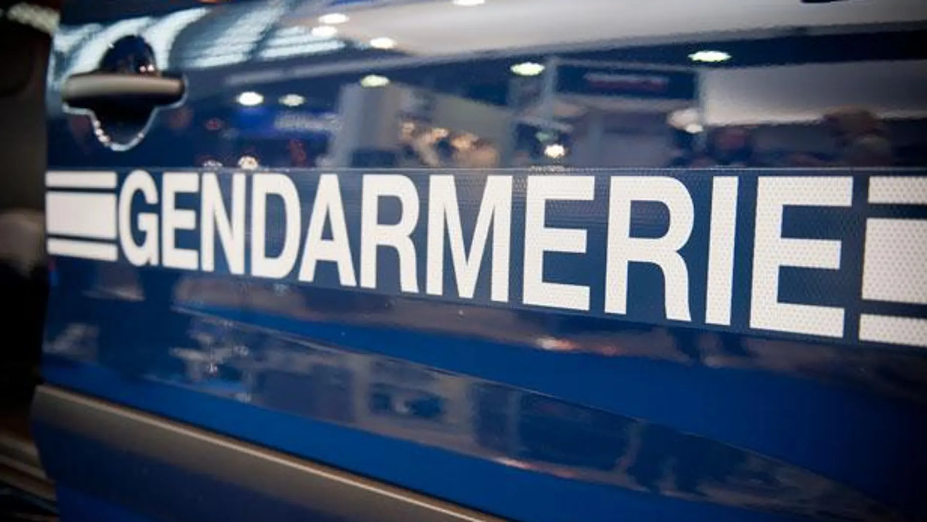 Coche de la policía francesa Coche de la policía francesa