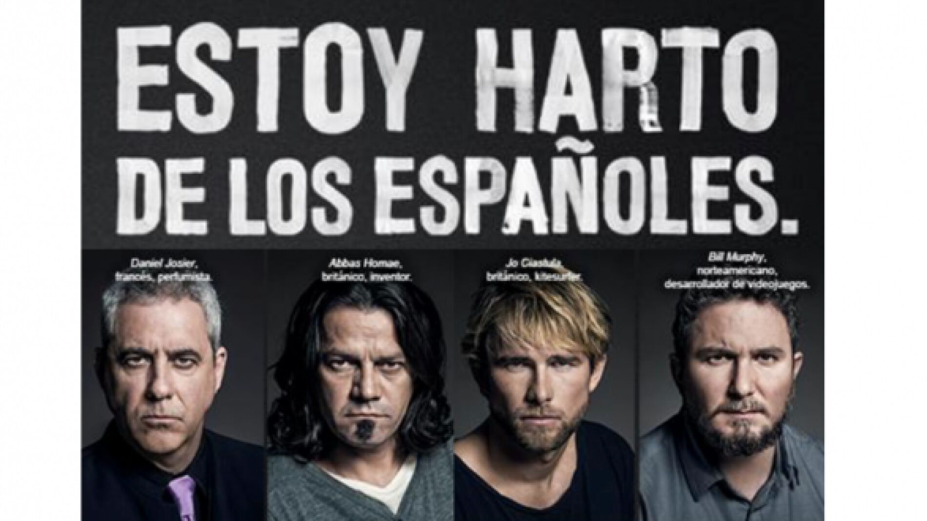 Campa&ntilde;a "Estoy harto de los espa&ntilde;oles"