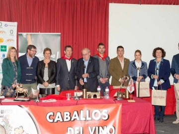 Representantes de los ayuntamientos de Caravaca y Segorbe.