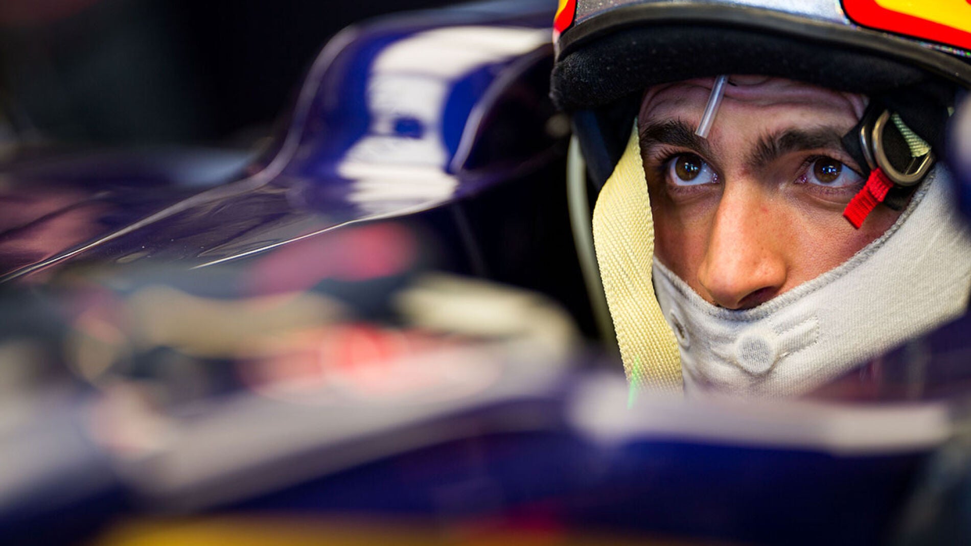 Carlos Sainz Jr, a bordo del Toro Rosso