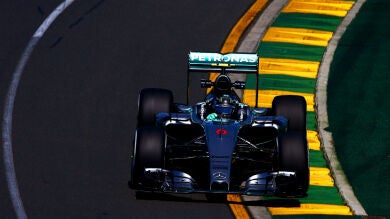 Rosberg marca el mejor crono de los Libres 1 de Australia con Sainz cuarto