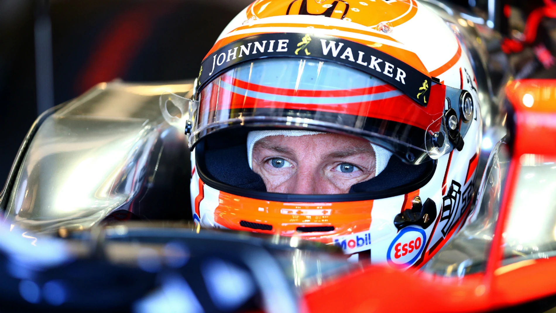 Jenson Button, en el McLaren-Honda