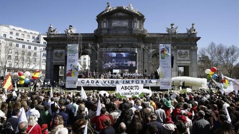 40 organizaciones provida se manifiestan contra el aborto