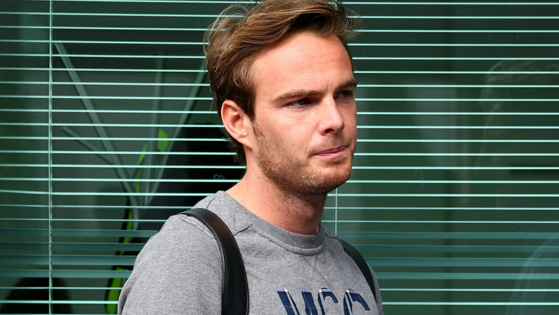 Giedo van der Garde, con ropa de calle